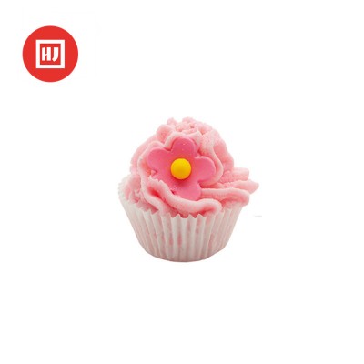 Wholesale OEM Colorful Organic Natural Cup Cake Bath Bombs